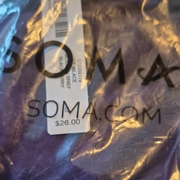 Soma Black and Purple Panty Collection - Picture 4 of 6